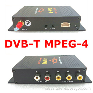 High Speed Mobile Digital TV Tuner Receiver MPEG-4 Car DVB-T